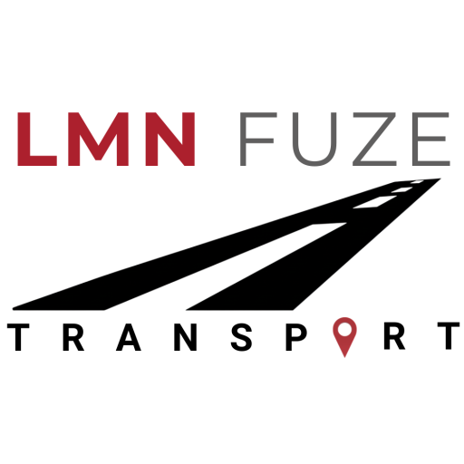 LMN Fuze Transport service logo square Final white